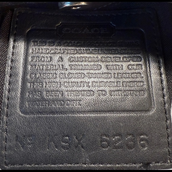 Coach 1999 vintage Coach Neoprene black mini hobo - Picture 4 of 10